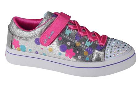 buty sneakers dla dziewczynki Skechers Twi-Lites 20248L-SMLT
